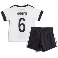 Njemačka Joshua Kimmich #6 Domaci Dres za djecu SP 2022 Kratak Rukav (+ Kratke hlače)